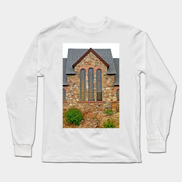 St. Catherine of Siena Chapel Study 5 Long Sleeve T-Shirt by bobmeyers